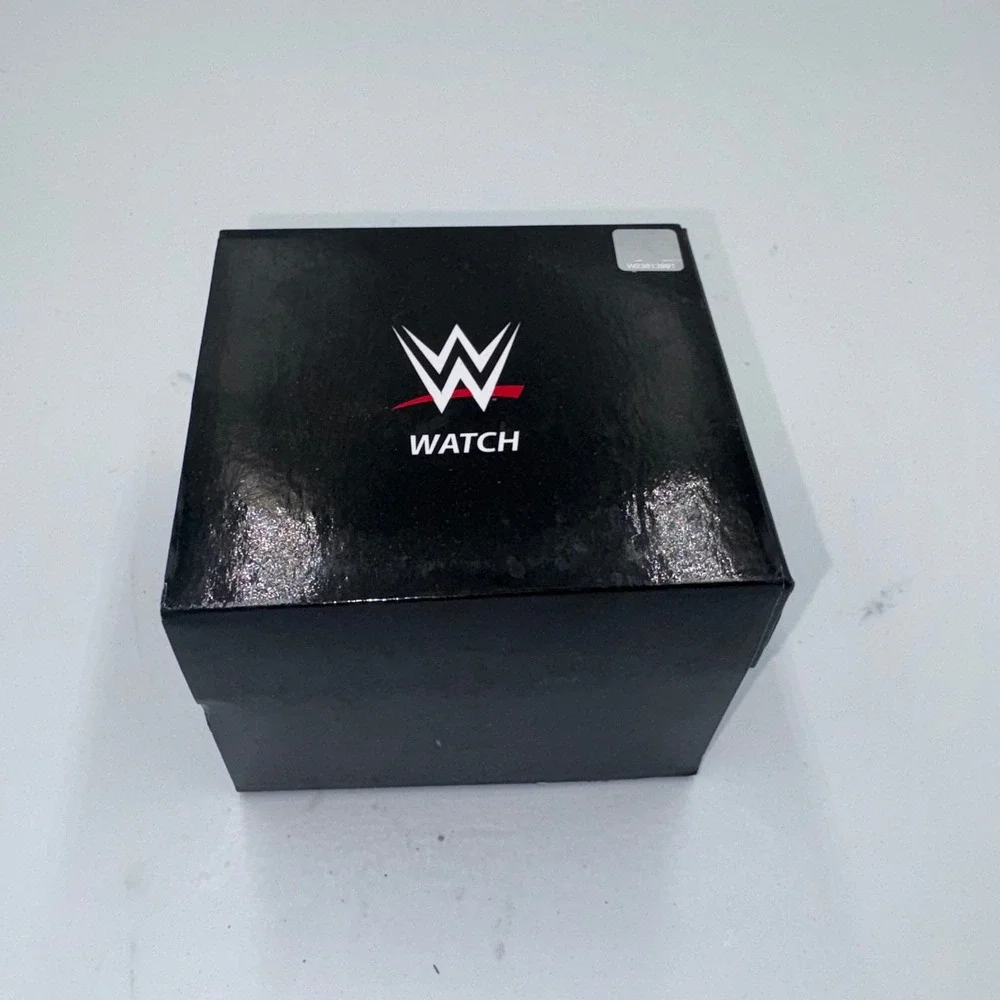 WWE Brock Lesnar Watch Game Time Pioneer Black Series Silver Tone New Box 1033